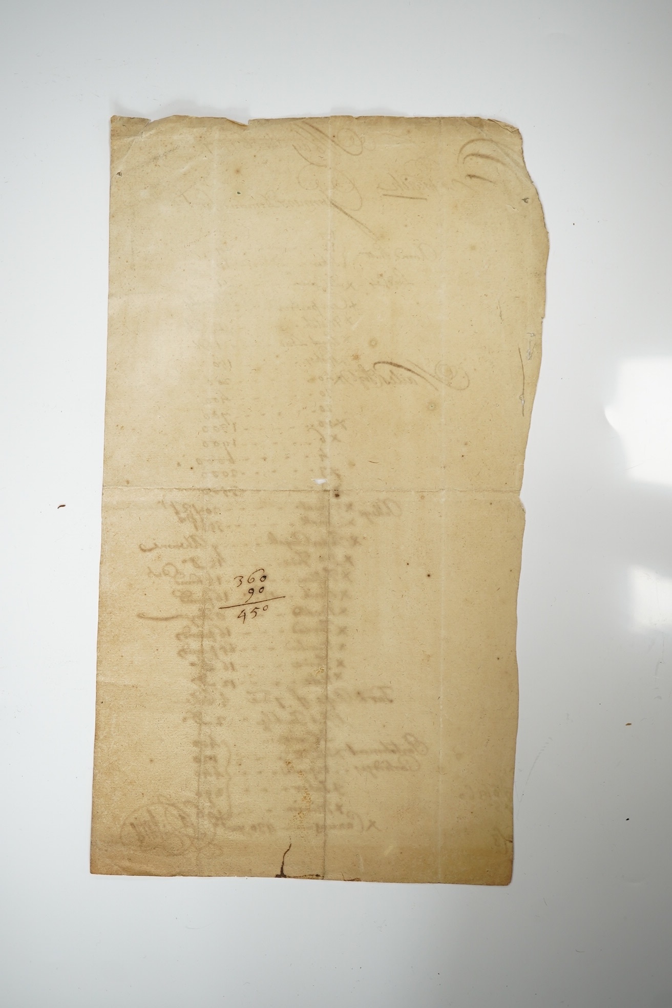 Statement of [Robert] Arris, captain of HMS Ipswich of the ‘Gunner’s demand for Sea Store’; 6 May 1707
